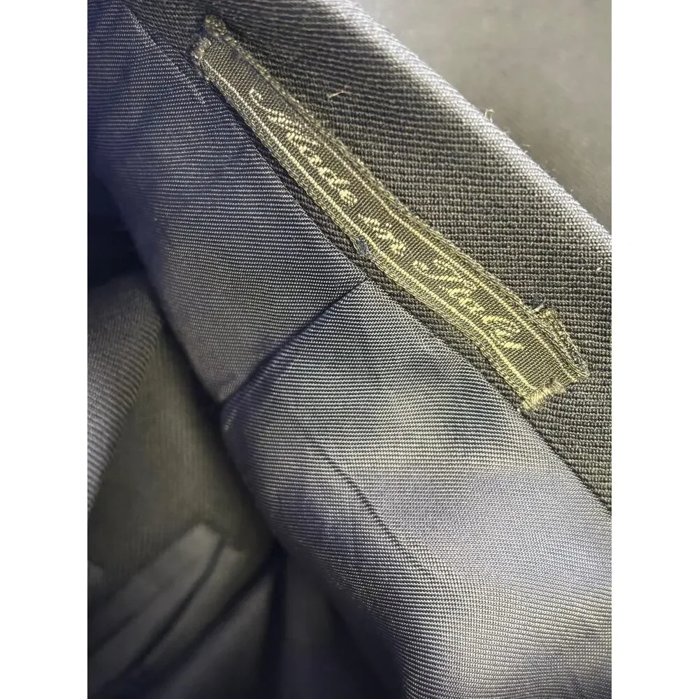 Corneliani Blazer Mens 50 Blue Virgin Wool Suit Jacket Made In Italy Two Button